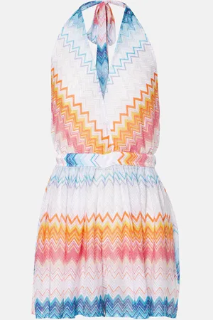 Missoni Zigzag halterneck romper