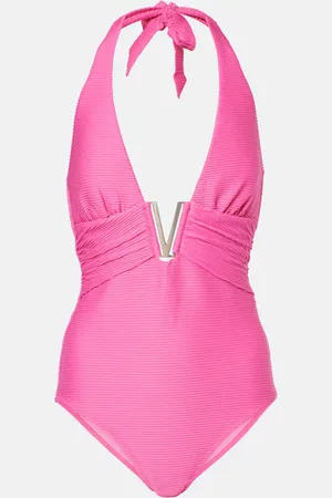 Heidi Klein Tulum halterneck swimsuit