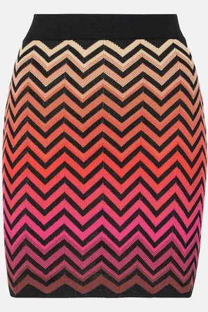 Missoni Zig Zag cotton-blend miniskirt