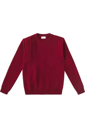 Gucci Logo embroidered wool sweater