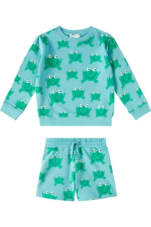 Stella McCartney Fleece cotton sweater and sweatpants set