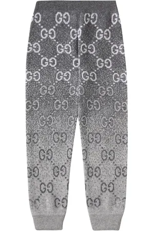 Gucci GG ombrÃ© wool-blend sweatpants
