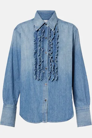 Citizens of Humanity Ruffled denim shirt