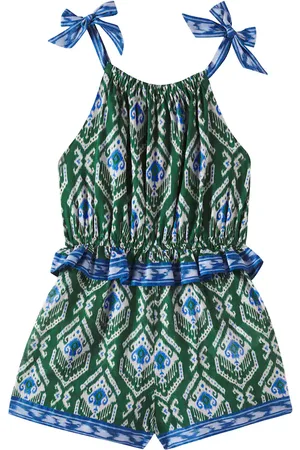 ZIMMERMANN Wylie frill cotton playsuit