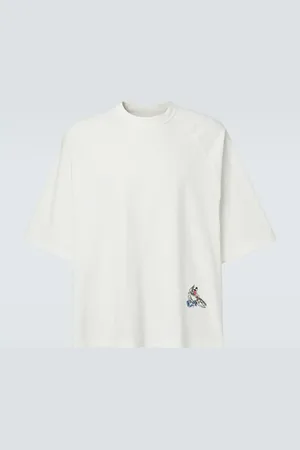 Bottega Veneta Embroidered cotton jersey T-shirt