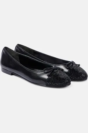 Tory Burch Leather ballet flats