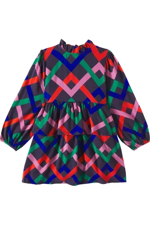 Bobo Choses Garland cotton-blend dress