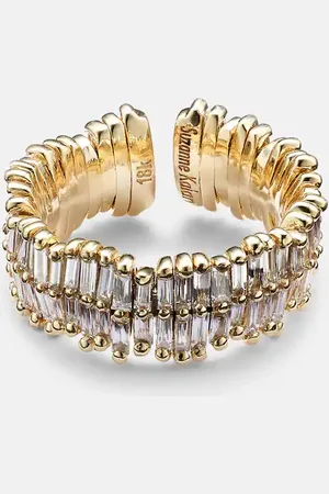 Suzanne Kalan Classic 18kt ring with diamonds