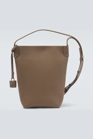 Loro Piana Bale leather phone pouch