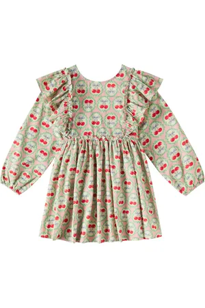 Konges Sløjd Konges SlÃ¸jd Evia bow-detail printed cotton dress
