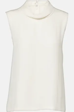 VALENTINO Silk georgette top