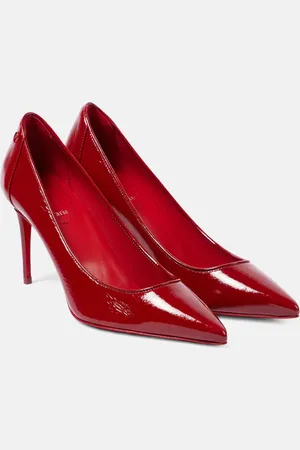 Christian Louboutin Sporty Kate 85 patent leather pumps