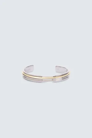 Saint Laurent Modernist cuff bracelet