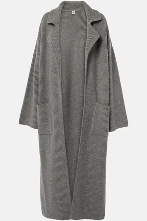 Totême Ribbed-knit wool-blend cardigan