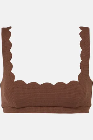 Marysia Mini Palm Springs scalloped bikini top