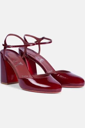 Christian Louboutin Jane patent leather pumps