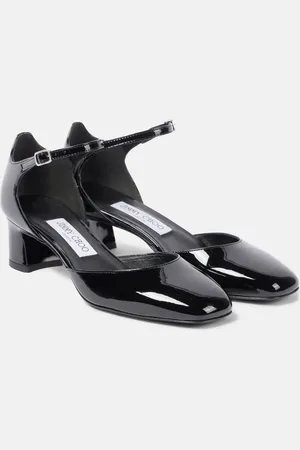 Jimmy Choo Pixie 45 patent leather Mary Jane pumps