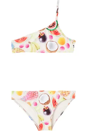 Molo Naja printed one-shoulder bikini