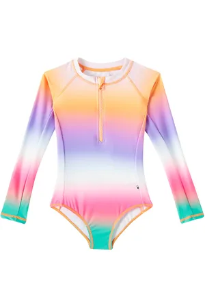 Molo Necky printed rashguard swimsuit