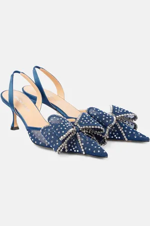 Mach & Mach Cadeau 65 embellished slingback pumps