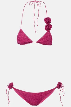 Oseree OsÃ©ree LumiÃ¨re lamÃ© bikini