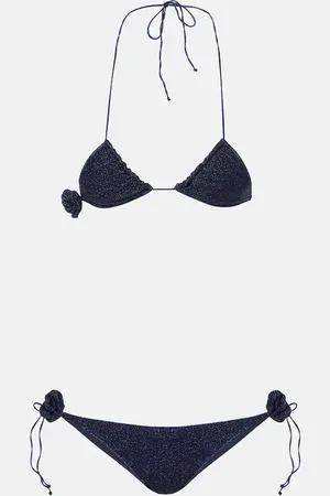 Oseree OsÃ©ree LumiÃ¨re lamÃ© bikini