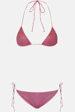 Oseree OsÃ©ree LumiÃ¨re lamÃ© bikini