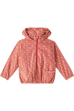 BONPOINT Eglantine Liberty printed hooded jacket