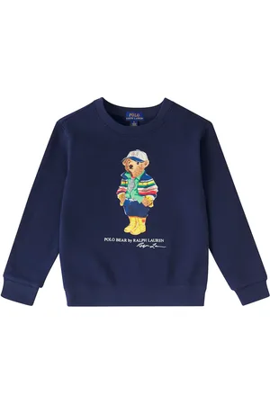 Ralph Lauren Polo Bear cotton-blend jersey sweatshirt
