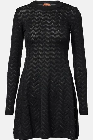 Missoni Zig Zag cotton-blend minidress
