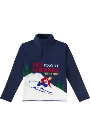 Ralph Lauren Printed fleece sweater