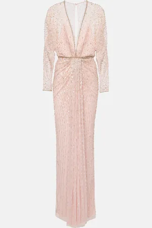 Jenny Packham Nina sequined tulle gown