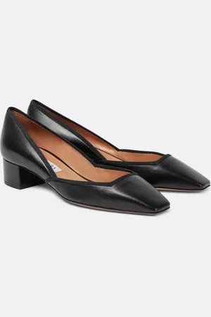 Aquazzura Maia 35 leather pumps