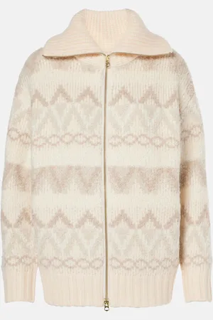 Varley Brooke Fair Isle knitted jacket