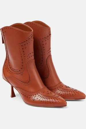 ZIMMERMANN Eliot 65 leather ankle boots