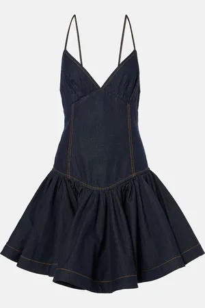 ZIMMERMANN Crush denim minidress