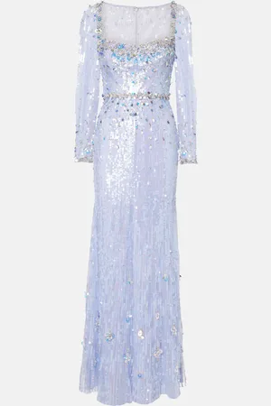 Jenny Packham Kestra sequined gown