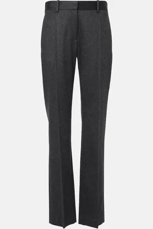 The Row Selvie cashmere straight pants