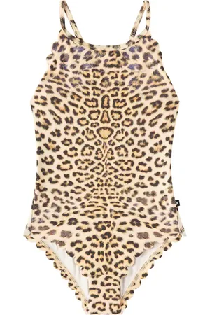 Molo Noelle leopard-print swimsuit