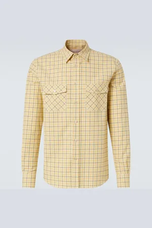 VALENTINO Checked cotton shirt