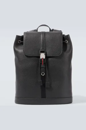 Gucci Web Large leather backpack