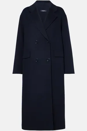 Max Mara Favola double-breasted virgin wool coat
