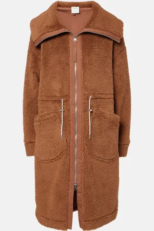Varley Logan teddy coat