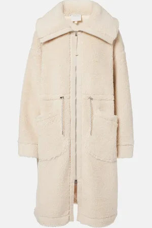 Varley Logan teddy coat