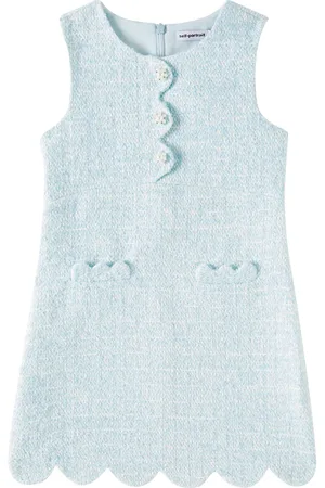 Self-Portrait Sequined bouclÃ© dress