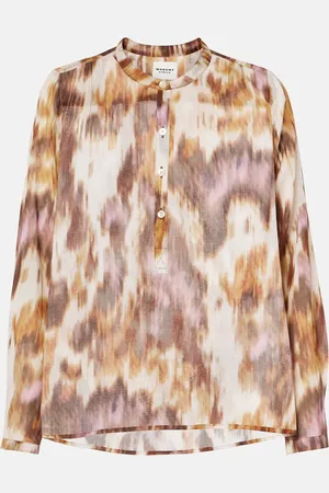 Marant Etoile Maria printed cotton top