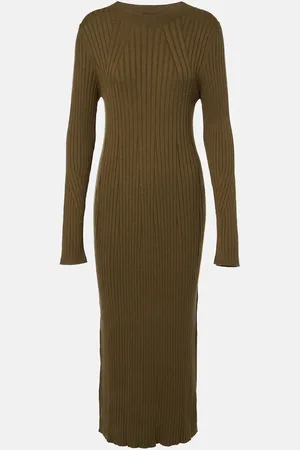 Varley Axel ribbed-knit midi dress