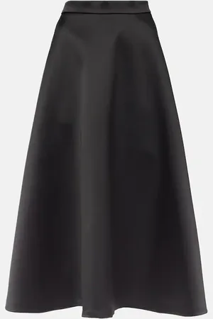 Rohe RÃ³he Satin midi skirt