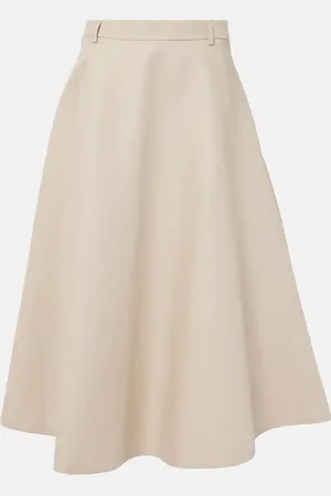 Rohe RÃ³he Cotton midi skirt