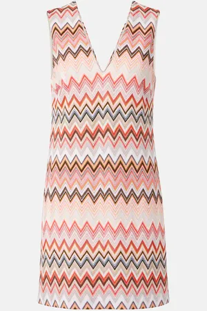 Missoni Zigzag cotton-blend minidress